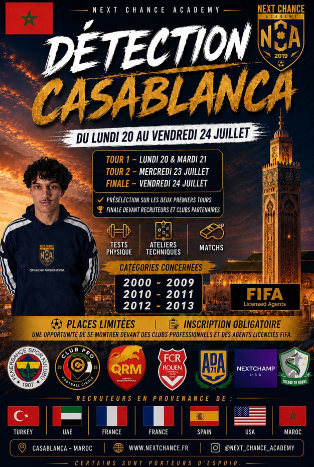 Casablanca (Maroc) 2000/2009 -  20 au 24 JUILLET 2026