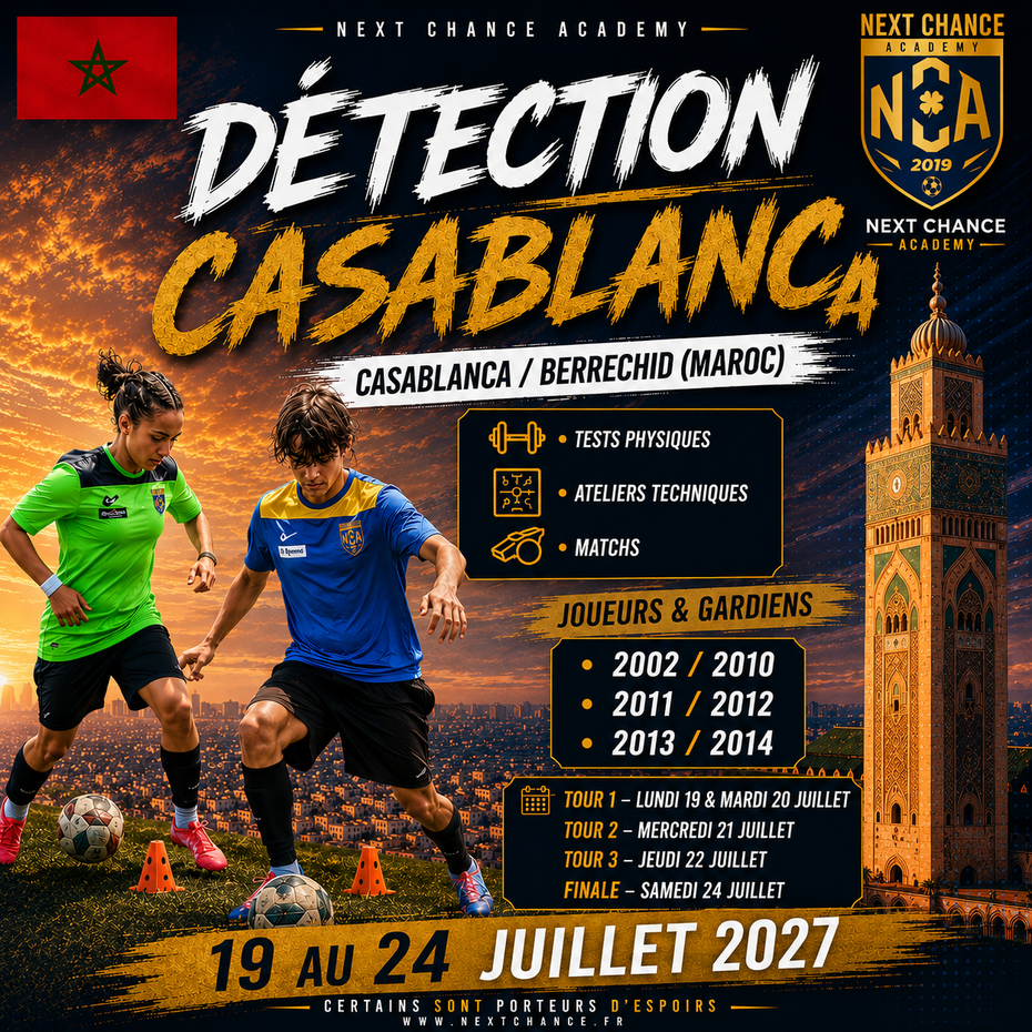 Casablanca / Berrechid (Maroc) 2002/2014-  23 au 27 DECEMBRE 2026