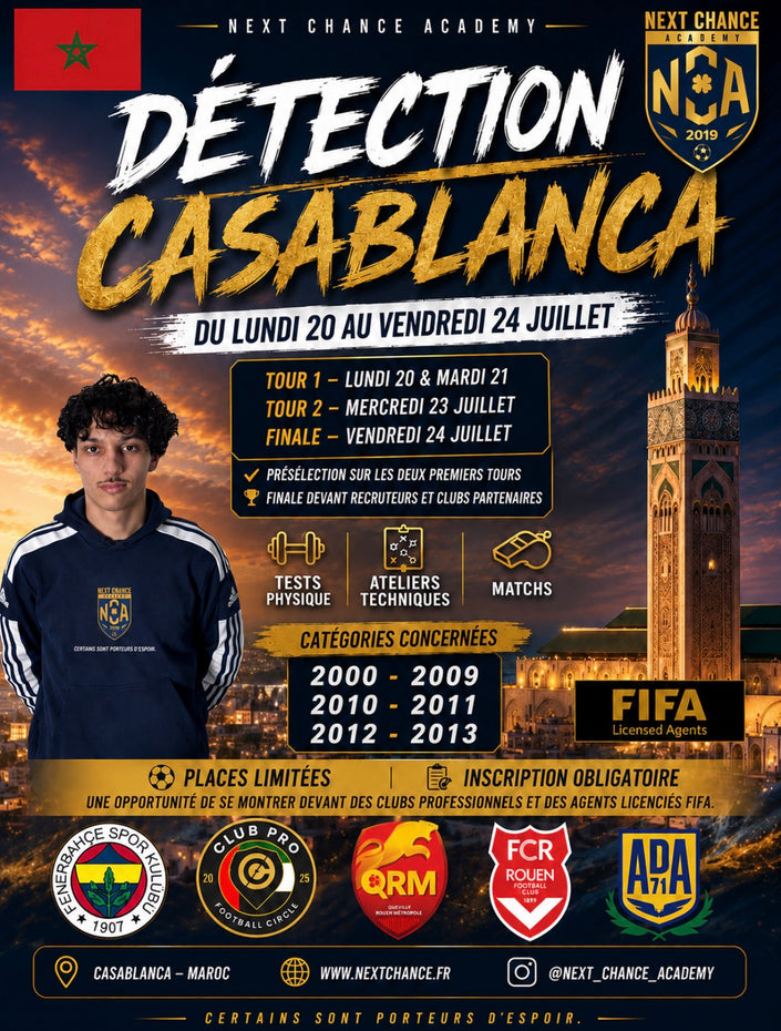 Casablanca (Maroc) 2000/2013 -  20 au 24 JUILLET 2026